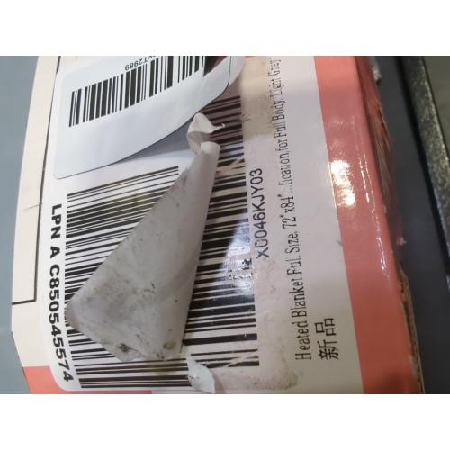 ESTINGO Heated Blanket Full Size, 72x84 Electric Blanket with 6 Heating Levels & 1-10 Hours Adjustable Timer, Fast Heating Blanket with ETL & FCC Certification, for Full Body, Light Gray