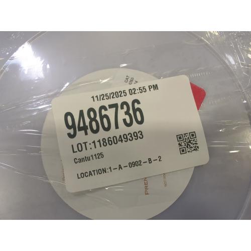 Silver Spoons Opulence Collection Modern White Disposable Plastic Dinner Plates - (Pack of 20) - Perfect for Weddings, Parties & Special Events