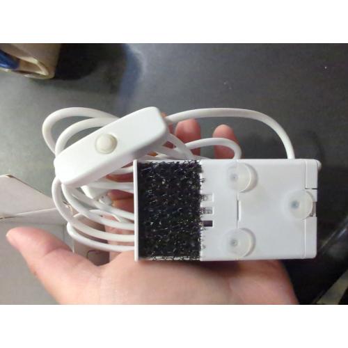 Veken Upgraded Replacement Pump for 50oz and 95oz Pet Fountain Cat Water Fountain Dog Water Dispenser Ultra Quiet Long Lifespan Water Pump, USB Cable, LED Lights