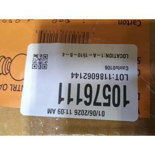 Bee & Willow Amos 28 to 48-Inch Single Curtain Rod Set in Natural Oak