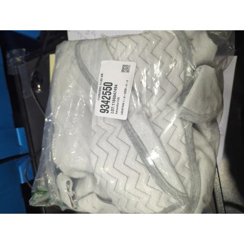 BlueSnail Ultra Soft and Anti-Slip Quilted Waterproof Changing Pad Liner 6pk (Gray Gray)