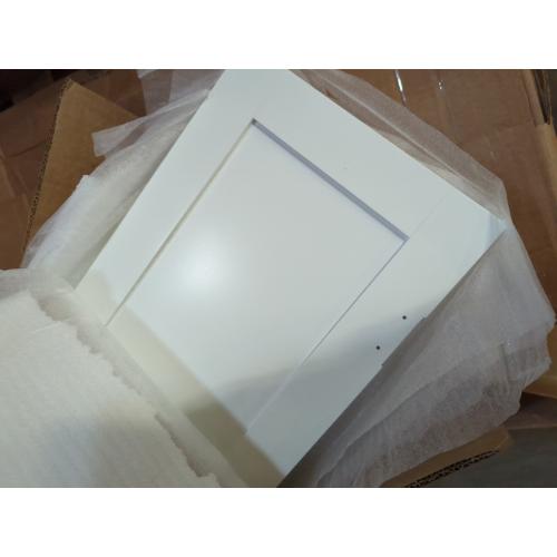 ChooChoo Bathroom Wall Cabinet, Over The Toilet Space Saver Storage Cabinet, Medicine Cabinet with 2 Door and Adjustable Shelves, Cupboard