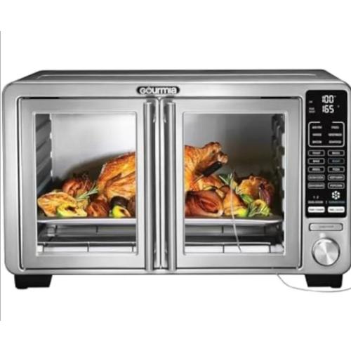 Gourmia XL Digital Air Fryer Toaster Oven with Single-Pull French Doors