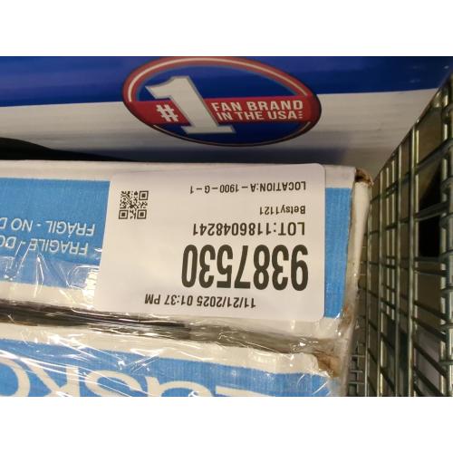 Lasko B20401 Decor Box Fan, 20, Black