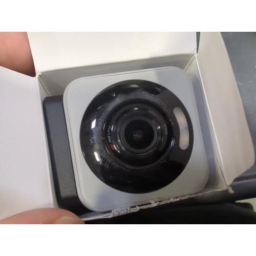 Color Grey Wyze Cam V4 Plug-in Indoor and Outdoor Smart-Enabled Security Camera