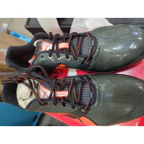 Puma Complete Tfx Sprint 3 Mens 13 Grey/Orange/Black