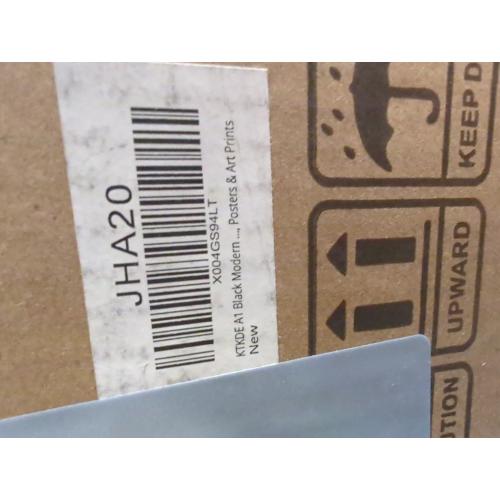 KTKDE A1 Black Modern Picture or Poster Frame 3 Pack,23.4x33 Poster Frame Black Woodgrain, Vertical & Horizontal Wall Hanging Large Picture Frame for Photos, Posters & Art Prints