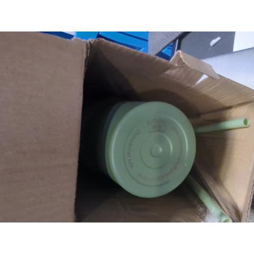 BJPKPK 40 oz Insulated Tumbler With Lid And Straw Stainless Steel Tumblers Cup With Handle For Women And Men,Sage
