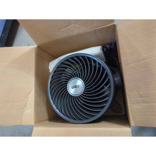 Grey Dreo - 70ft Powerful Airflow, 28db Quiet Table Air Circulator Fans for Whole Room, 120 Adjustable Tilt, 3 Speeds, CF409 - Grey