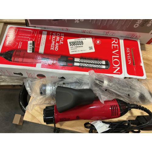 Revlon 1200W Perfect Style Hot Air Kit | Style, Curl, and Volumize, 3 Piece Set