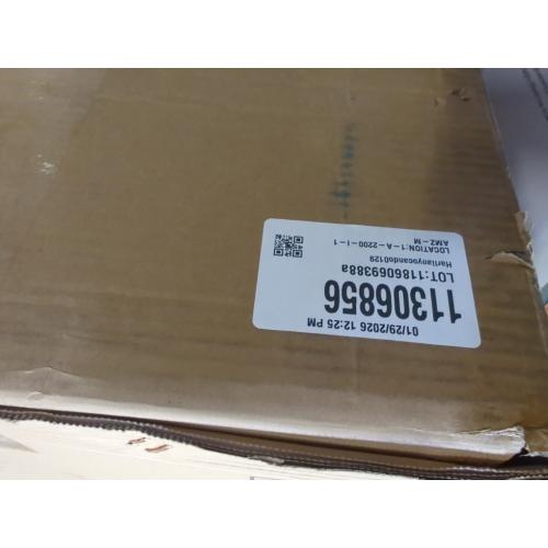 LUTEC LED Outdoor Post Light with Triple-Head, Hardwired Vintage Street Lights for Lawn Patio Yard Pathway Garden Black Light Pole with Clear Glass Panels - Black