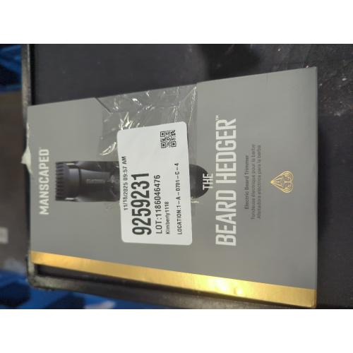 MANSCAPED The Beard Hedger SkinSafe Cordless Beard Trimmer, Waterproof Clippers for Facial Hair Shaving