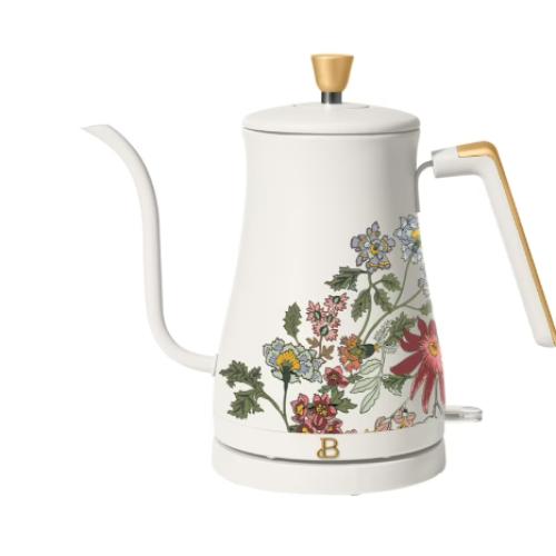 Beautifully 1-Liter Electric Gooseneck Kettle 1200 W, by Drew Barrymore,