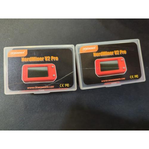 New NerdMiner V2 78KH/s T-Display S3 Bitcoin Solo Lottery Miner Win 6.25 BTC with Low Power Consumption - WiFi Connection, and USB-C Power (78 KH/s)