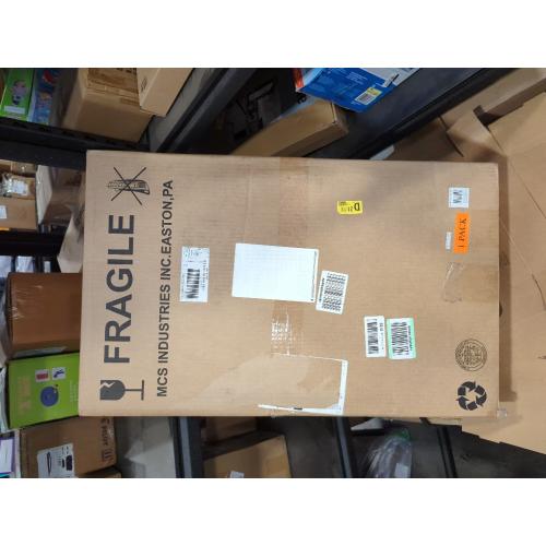 MCS Foundation 16x24 Poster Frame Traditional Brass, Vertical & Horizontal Wall Hanging Large Picture Frame for Photos, Posters & Art Prints (1-Pack)