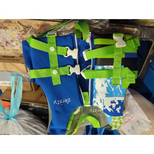 Size S .....HeySplash Toddler Swim Vest, Kids Swimming Jacket Fit 30-50/50-80lbs, Child Floaties Vest wiht Safety Strap, Float Jacket for Girls/Boys on Pool,Beach,Boating, Learn to Swim Aid, M 3-6 Yrs/L 6-9 Yrs