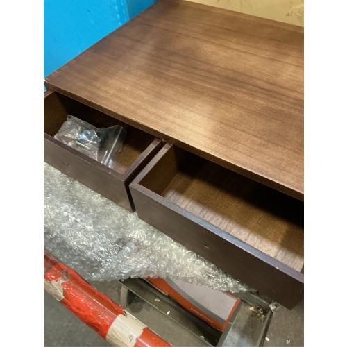 K Cup Holder, Wooden K Cup Organizer Box for Counter, Tea and Coffee Pod Storage Drawer Coffee Maker Stand, 30 Pod Capacity, Walnut Black