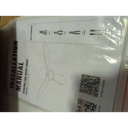 Jamarreon Ceiling Fan With Light, Smart Control