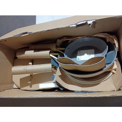 GreenPan 11 Piece Nonstick Swift Cookware Set, Ceramic PFAS-Free Pots & Pans with Lids, Dishwasher & Oven/Broiler Safe to 600F, Kitchen Cooking Set, Sauce, Saute, Stock, Frying Pans, Cream