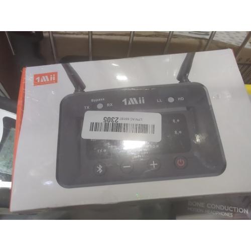 1Mii B03 Bluetooth 5.3 Transmitter Receiver for TV Home Stereo BT Headphones, aptX Low Latency & HD & AD Bluetooth Audio Adapter, Splitter for Wired & Wireless, Optical RCA AUX 3.5mm Inputs/Outputs