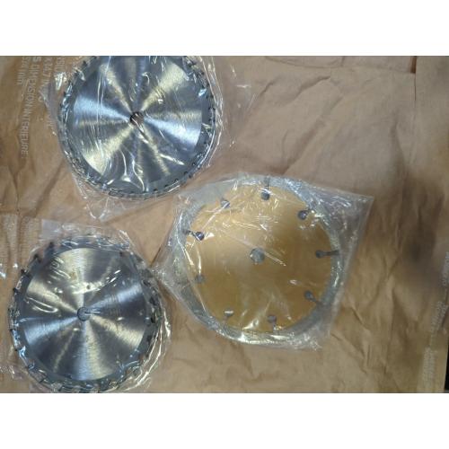 3Pcs 4-1/2 Inch Compact Circular Saw Blade Set with 3/8 Arbor TCT/Diamond Circular Saw Blade for Angle Grinder for Plastic Wood Metal Tile Fast Cutting