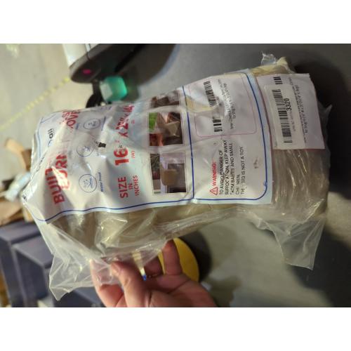 Covers & All Outdoor Built in Grill Side Burner Cover, Durable 12 oz Waterproof & UV Resistant, Heavy Duty BBQ Grill Protector for Both Indoor & Outdoor Use (16 W x 25 D x 14 H, Beige)