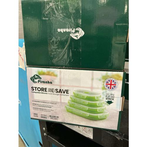 Collapsible Food Storage Containers (green)