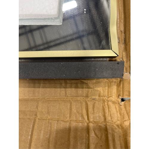 Floor Mirror, Full Length Mirror with Stand, Arched Wall Mirror, Gold Floor Mirror Freestanding, Wall Mounted Mirror for Bedroom Living Room, Gold