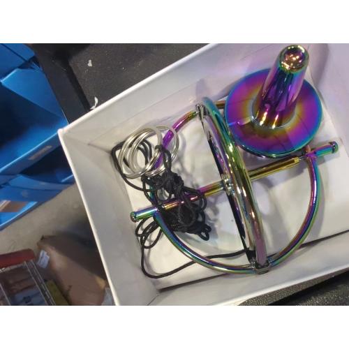 QLKUNLA Gyroscope Toy Metal Anti Gravity Rotating Desk Gyroscope Flying Motion Balance Physics Toy Educational Training Gift