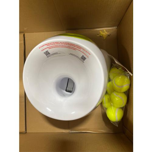 ALL FOR PAWS Automatic Dog Ball Launcher for Medium to Large Dogs, Interactive Tennis Ball Thrower, Rechargeable Dog Toy Mental Stimulation Training Game for Energetic Dogs