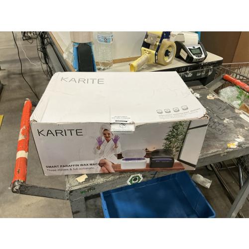 USED KARITE Paraffin Wax Machine for Hands and Feet with Auto Open Lid, Paraffin Bath,20Min Fast Wax Meltdown, Precision Temperature Control, 4500ml Paraffin Warmer with 8Pack Refills