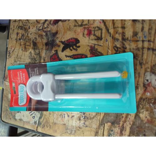 Toddleroo by North States - Sliding Cabinet Locks for Baby Proofing: Child Proof Cabinet Locks - 3 Pack - White