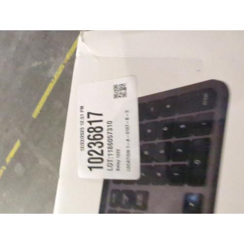 Logitech MX Keys Advanced Wireless Illuminated Keyboard for Mac, Backlit LED Keys, Bluetooth, USB-C, Metal Build - Space Gray