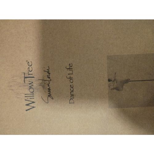 Willow Tree Dance of Life Angel, Dancing Twirling The Magical Miracle of Life, Elevated Angel Carved with Symbols of Nature & Renewal, Sculpted Hand-Painted Figure for Classic Nativity Collection