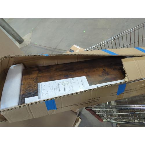 Rustic Brown 2 pack 48 BAYKA Floating Shelves, 48 inches Long Wall Mounted Rustic Wood Shelves for Bathroom, Bedroom, Living Room, Kitchen, Office, Hanging Shelf for Books/Storage/Decor(Rustic Brown,Set of 2)