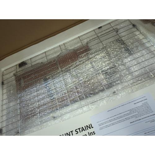 33 x 22 Drop In Kitchen Sink with Faucet Combo - 33x22 Drop In Sink and Faucet Combo Set,Stainless Steel 10 Inch Deep Single Bowl Workstation Sinks with Accessories