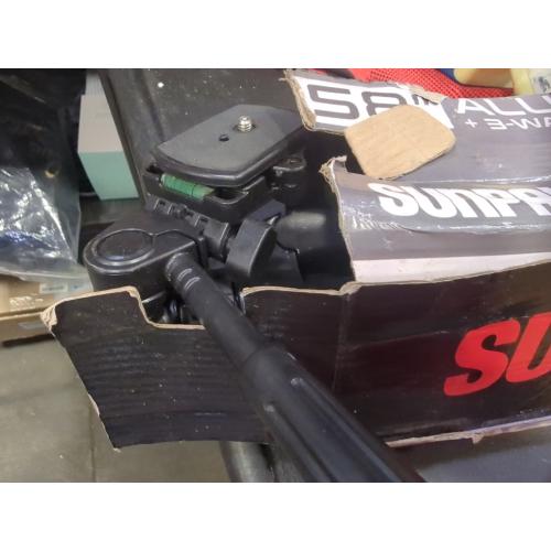 Sunpak - PlatinumPlus 5858D 58 Tripod - Black