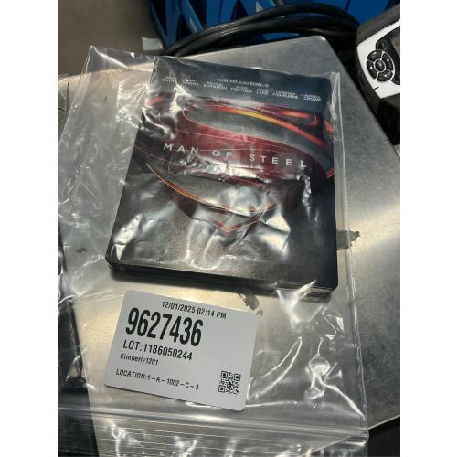 [Amazon.co.jp Limited] Man of Steel Blu-ray Steel Book specification (full amount-limited) [Blu-ray]