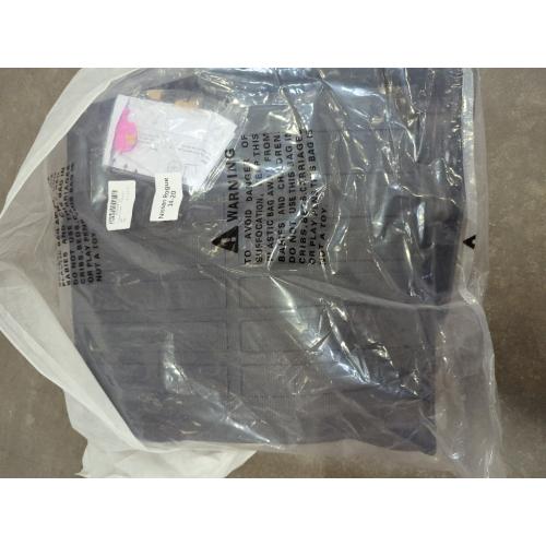 Pleoos® Floor Mats for Rogue 2014 2015 2016 2017 2018 2019 2020(Not Fit 7 Seat/Sport/Select/Hybrid), All-Weather TPE Rubber Floor Liners, Automotive Accessories Front, 2nd Row & Trunk Mat