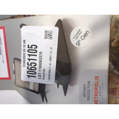 URBAN ARMOR GEAR UAG Designed for iPad 11 A16 11th Gen 2025, 10.9 10th Gen 2022 Case A3354 A3355 A2696 Rugged Heavy Duty Protective Folio Cover w/Adjustable Stand & Pencil Holder, Metropolis Black