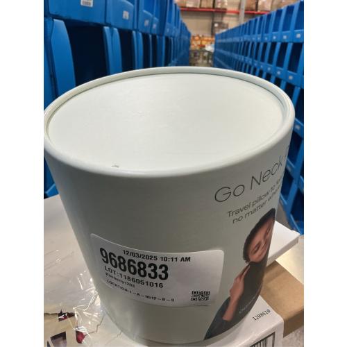 Ostrichpillow Go Neck Pillow, Travel Pillows for Airplanes, Premium Memory Foam Travel Pillow, 360º Ergonomic Design, Asymmetrical Sides, Travel Bag Included, Washable Modal Cover