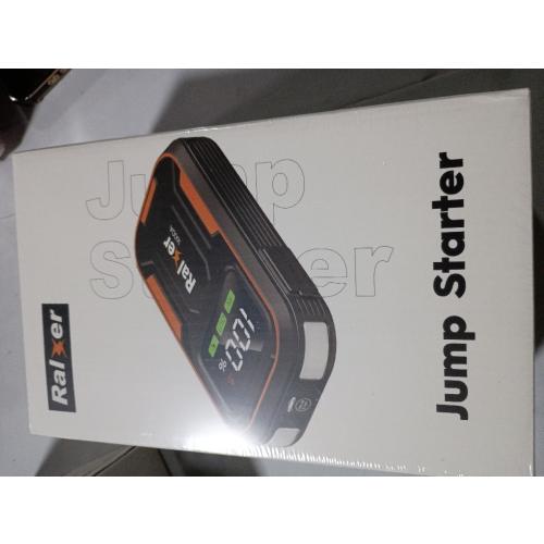 Brand: RALXER4.34.3 out of 5 stars(99)1600A Peak 15200mAh Portable Car Jump Starter, Jump Starter Battery Pack (Up to 7.5L Gas or 6.0L Diesel Engine), 12V Battery Jump Starter with Type C-C PD60W (Input/Output) and LED Display
