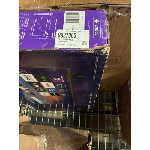 Roku Smart TV 2025 – 32-Inch Select Series, 720p HD TV – RokuTV with Voice Remote – Flat Screen LED Television with Wi-Fi for Streaming Live Loc