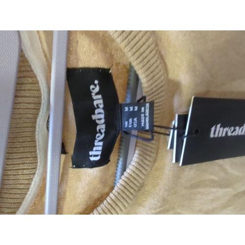 Threadbare Mens Knit T-Shirts Summer Waffle Shirts Vintage Shirts Short Sleeve Crew Neck Tee Shirt Casual Crochet Top.  Size medium