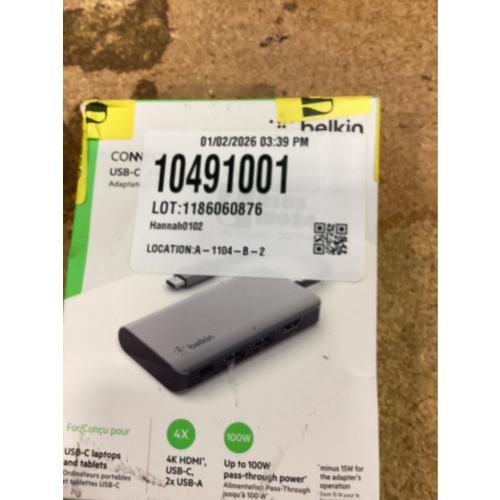 USB-C 4-in-1 Multiport Adapter