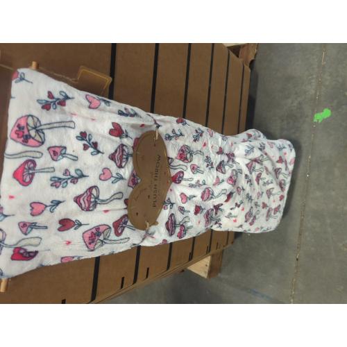 Mushrooms Valentines Day Soft Throw Blanket 50x70 Blanket for Couch Bed Sofa Travelling Camping for Kids Adults