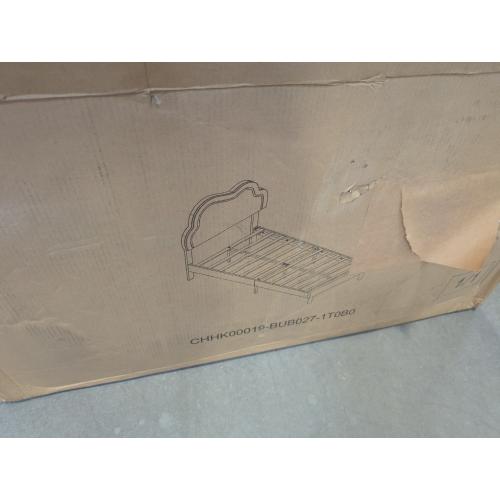 Twin Landover Upholstered Platform Pink Cloud Bed