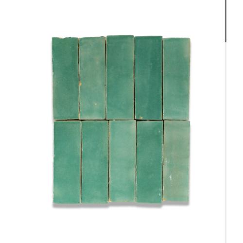 Aloe Vera Zellige Tile - 2x6 Bejmat Bundle