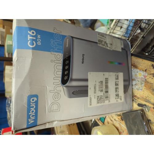 Dehumidifier for Basement (85 OZ, 800 sq ft) Quiet Dehumidifiers for Home, Auto Shut-Off, Sleep Mode, 3 Gear Timer(8H,16H,24H), Small Dehumidifier for Bedroom, Bathroom with Drain Hose(Silver Gray)