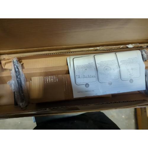 Hungsmart- 4 x 22 inch Heavy Duty Floating Shelf Bracket - Long Wall Shelves Support, Hidden Floating Shelf Hardware, Black Shelf Brackets, Perfect for Kitchen/Nursery/TV Wall Shelf Decor (6 inch rod)